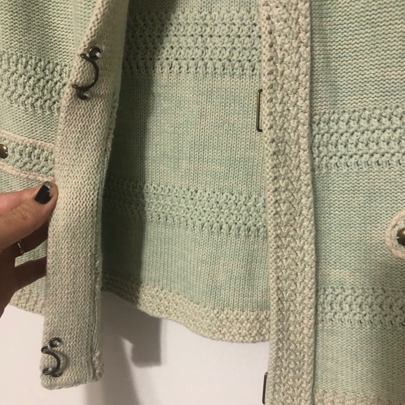 Cabi Mint Green Society Cardigan - Picture 3 of 9